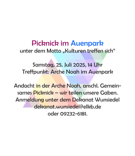 2026-07-25-Plakat Picknick im Auenpark